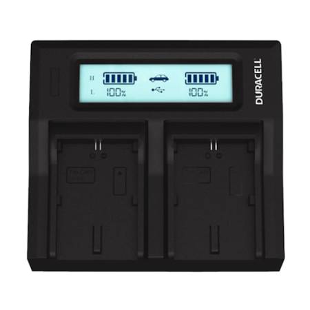 Duracell DRC6103 - ładowarka dwukanałowa do akumulatorów Canon LP-E6N_Ładowarka_3